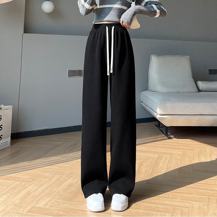 Weite Cordhose mit Kordelzug für Damen