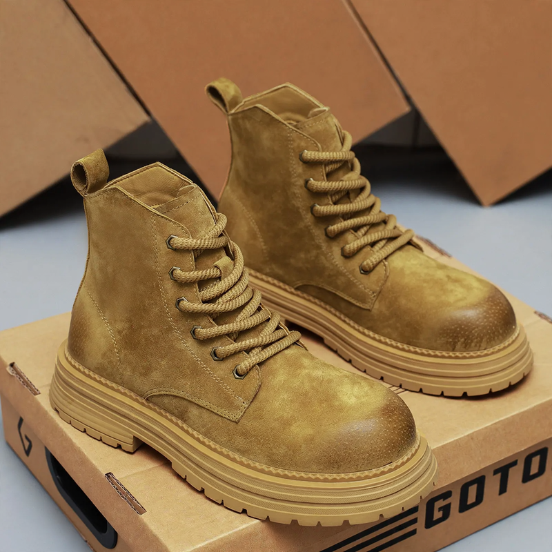 Klassische Herren-Stiefel, robust, rutschfest