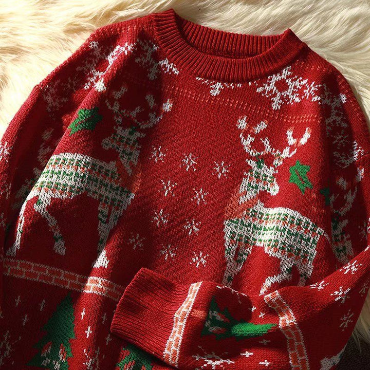 Lässiger Strickpullover für Herren