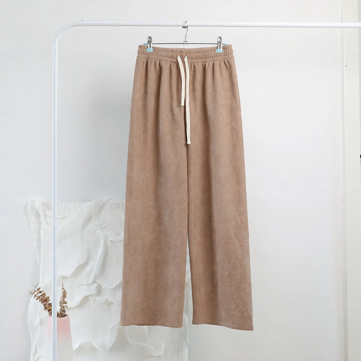 Lässige Cord-Hose mit Kordelzug