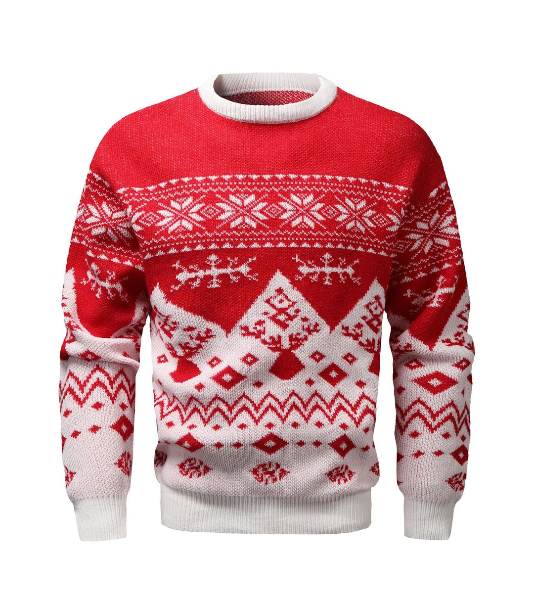 Retro-Weihnachtspullover im amerikanischen Stil