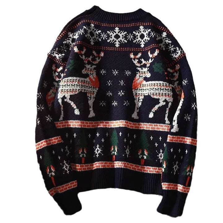 Lockerer Strickpullover im urbanen Stil