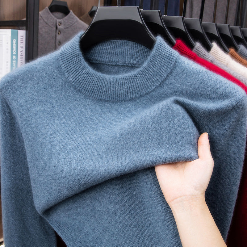 Herren-Wollpullover, 460g, warm und weich