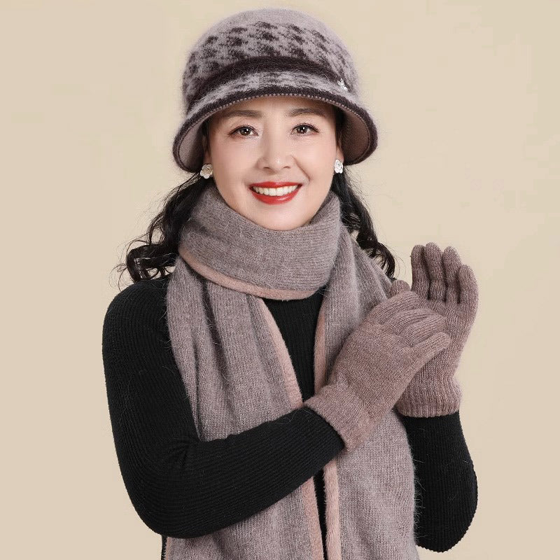 Strickmütze für Damen, warmes Winter-Accessoire