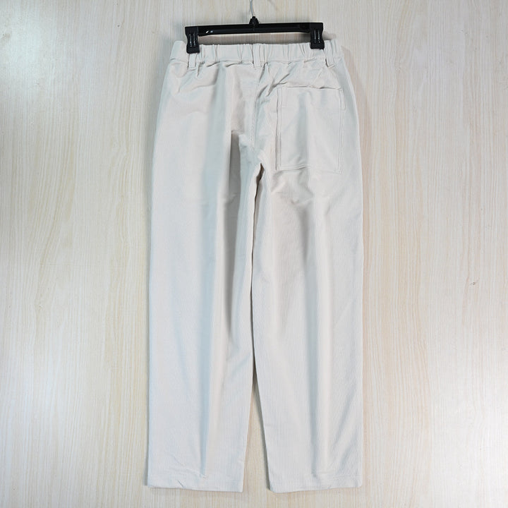 Kord-Freizeithose für Damen, elastischer Bund