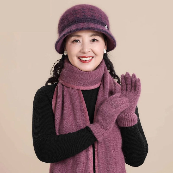 Strickmütze für Damen, warmes Winter-Accessoire