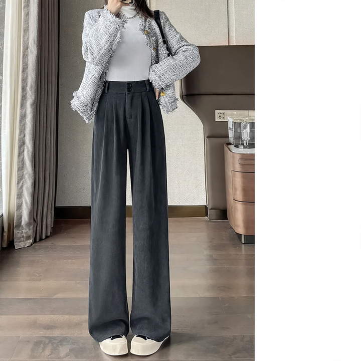 Damen-Cordhose, weit geschnitten, verschiedene Längen