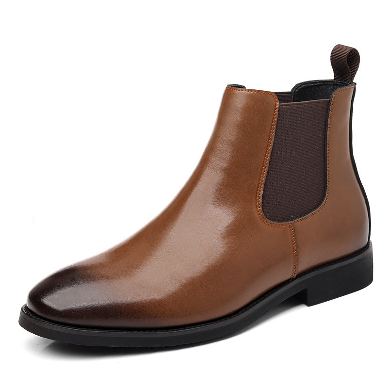 Klassische Herren-Chelsea-Boots im Retro-Stil
