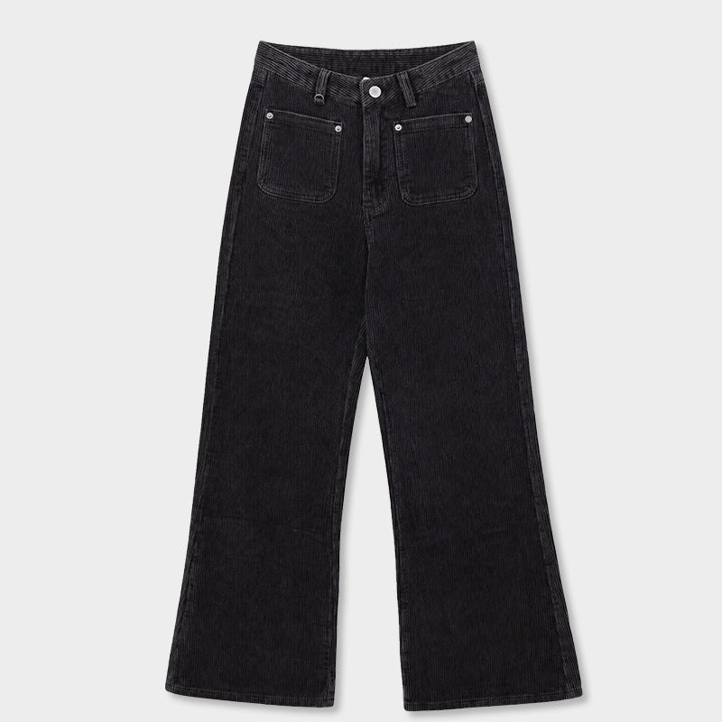 Damen-Cordhose mit Schlag, 92353