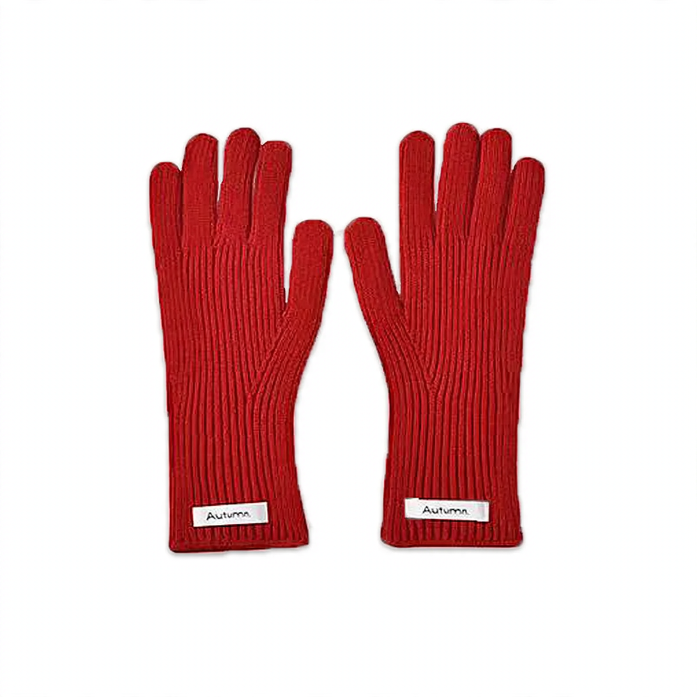 Strick-Set: Mütze, Schal und Handschuhe