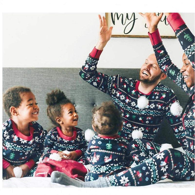 Weihnachts-Familien-Schlafanzug-Set
