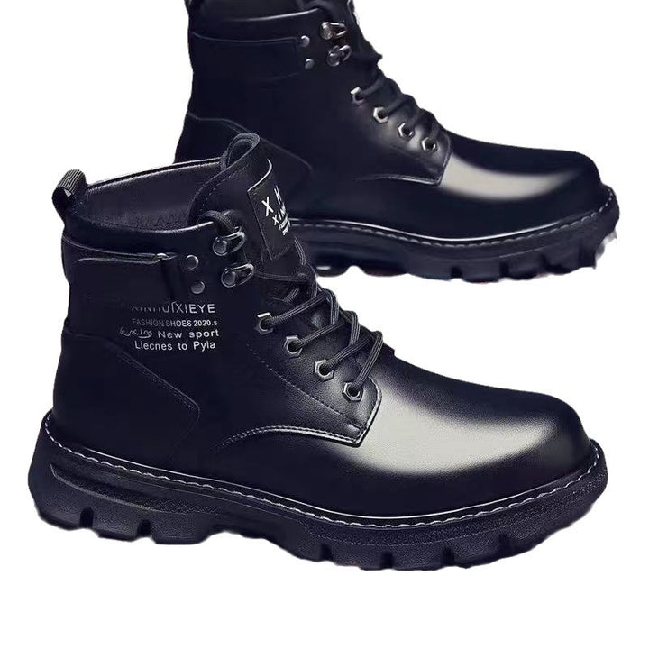Gefütterte Herren-Stiefel im modernen Stil