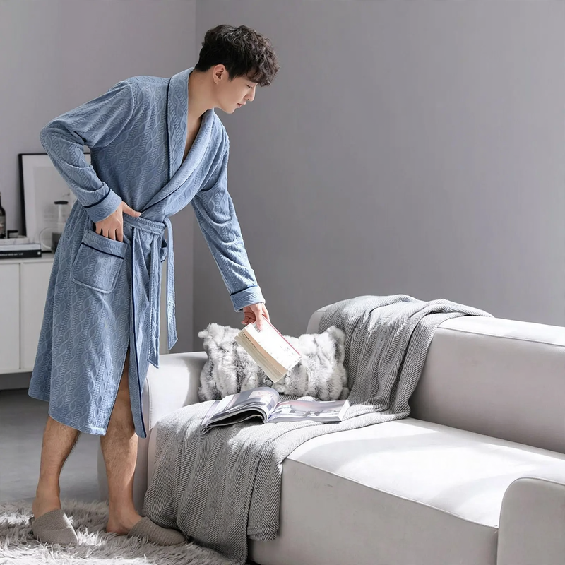 Warmer Herren-Pyjama aus Flanell für den Winter