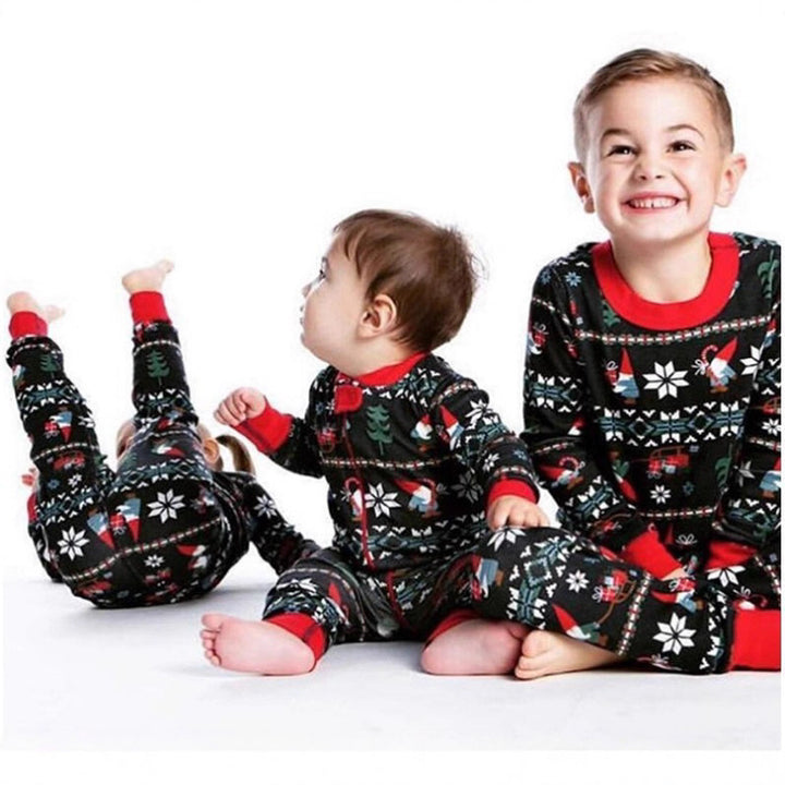 Weihnachts-Familien-Schlafanzug-Set