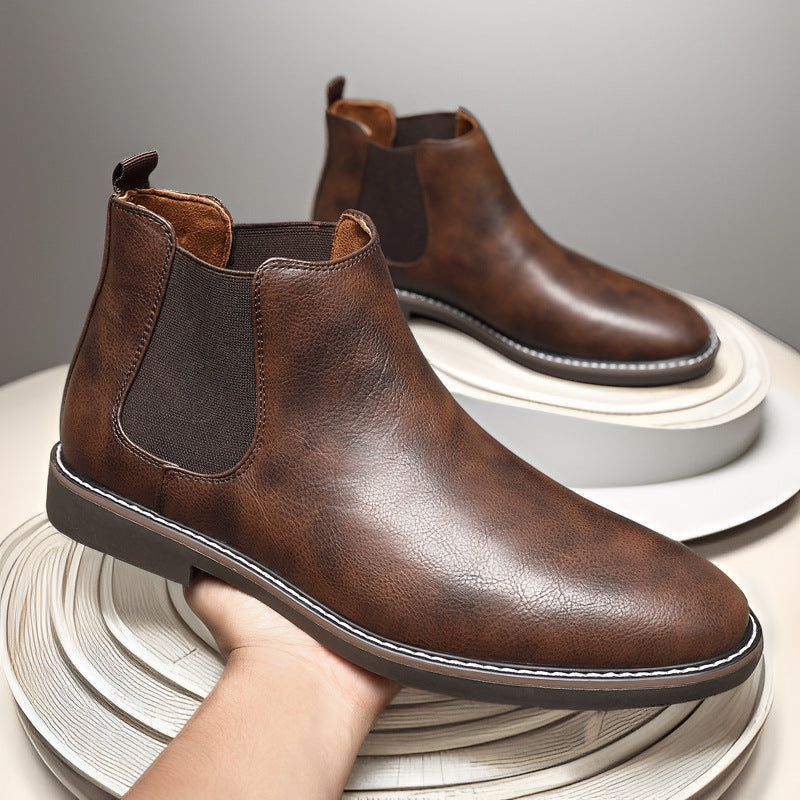 Herren-Chelsea-Stiefel im britischen Vintage-Stil