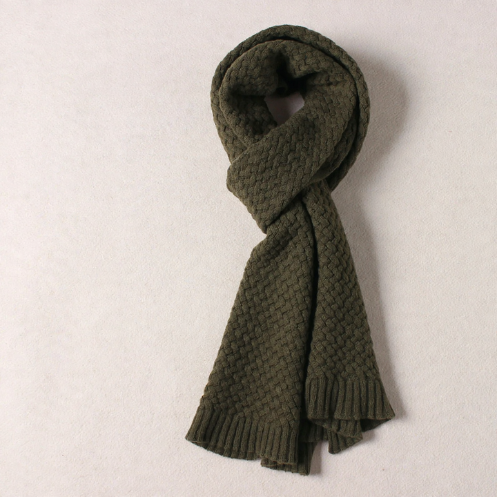 Strickschal aus reiner Merinowolle, 185 cm