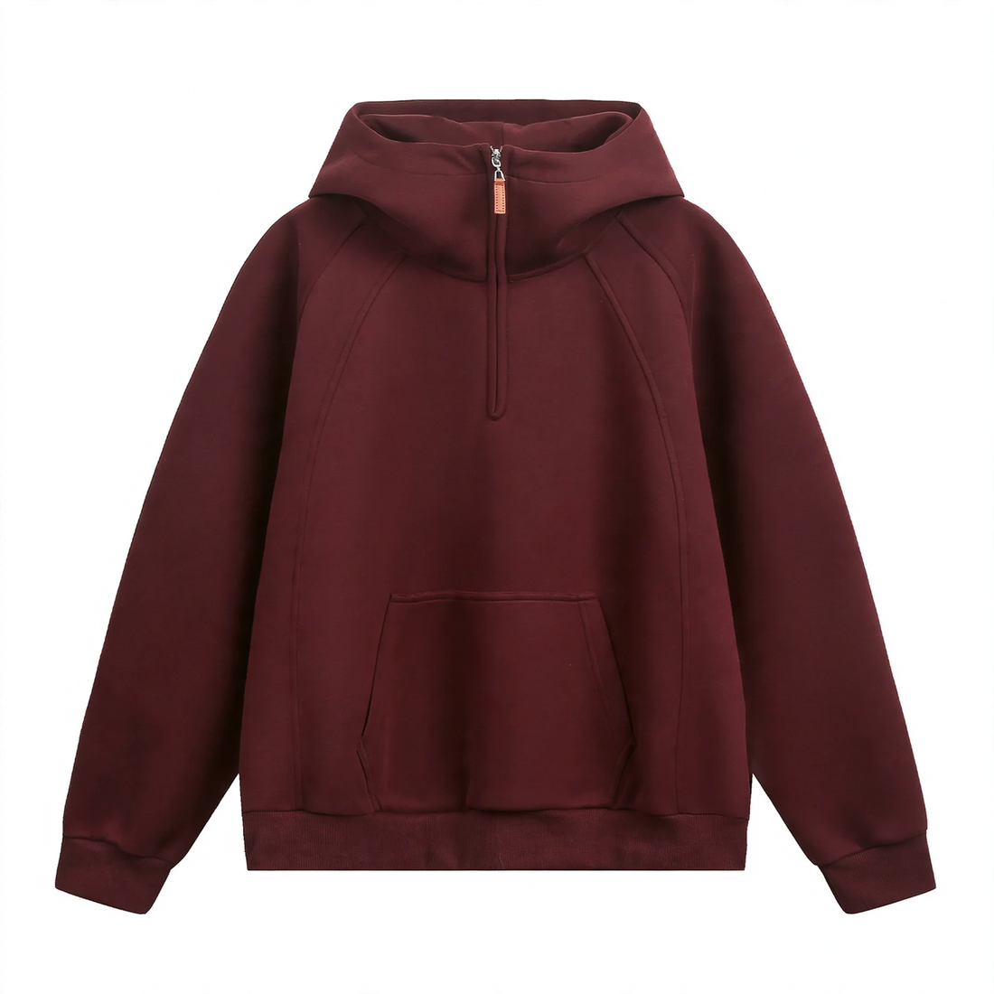 Unisex-Kapuzenpullover mit Reißverschluss
