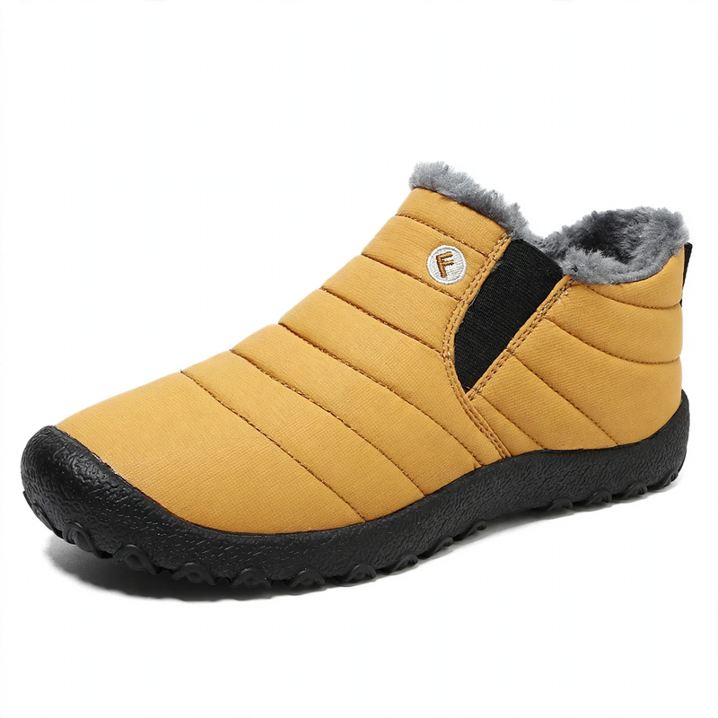 Herren-Winterstiefel, gefüttert, zum Hineinschlüpfen