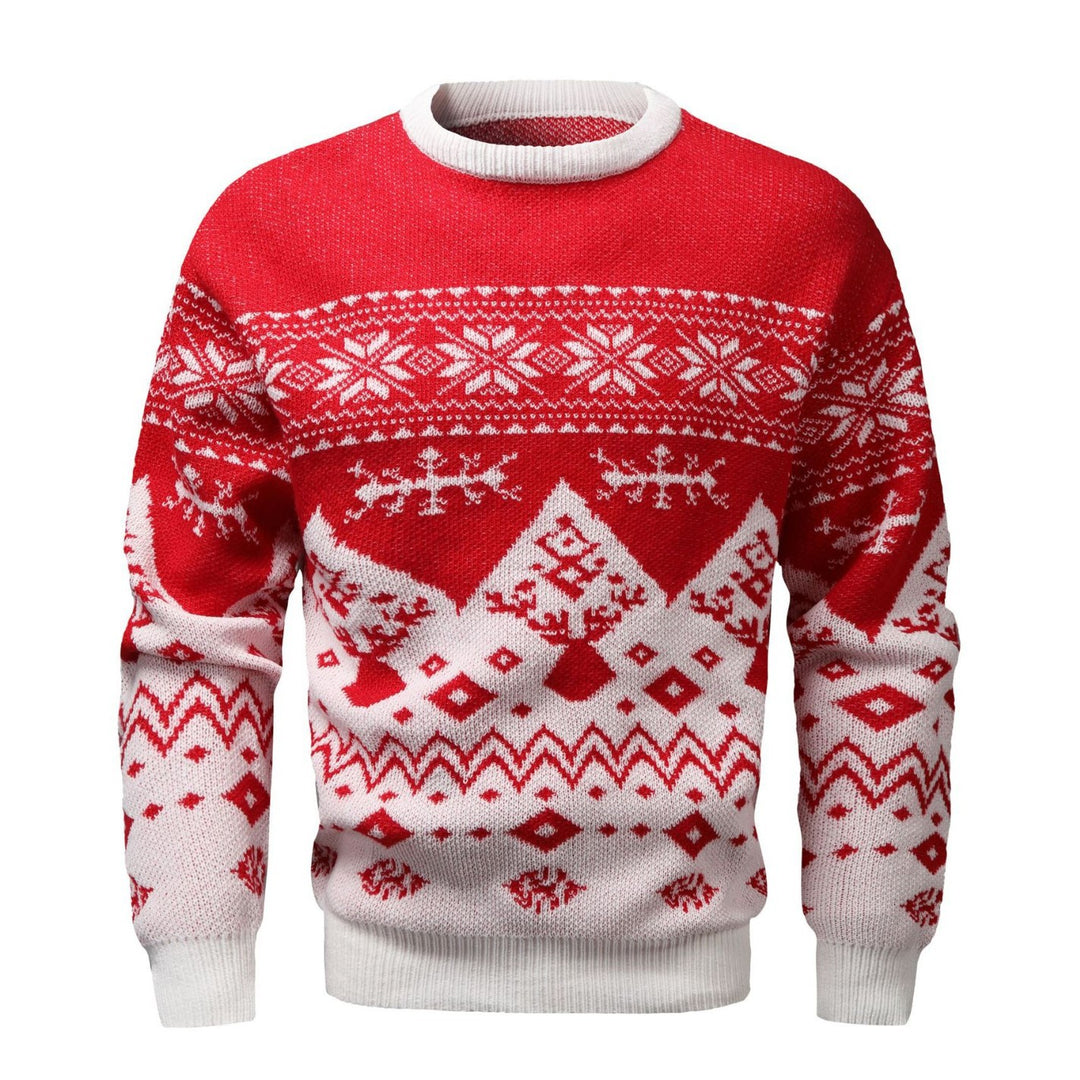 Retro-Weihnachtspullover im amerikanischen Stil