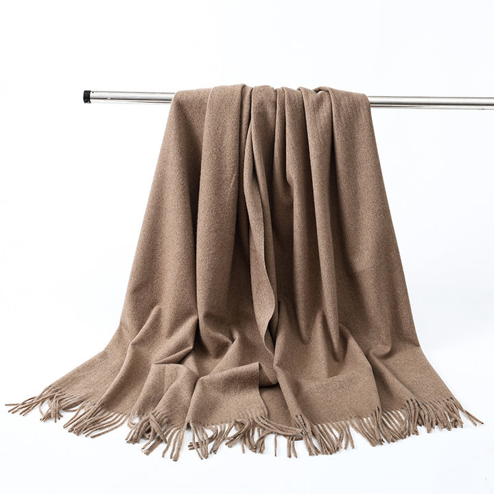 Eleganter Woll-Kaschmir-Schal für Damen und Herren