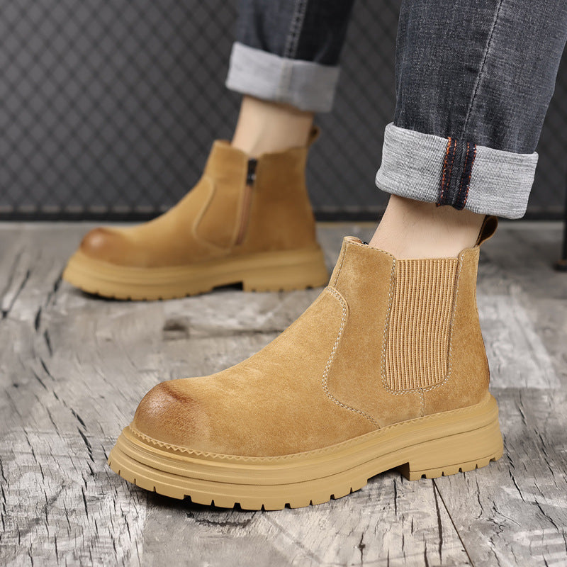 Herren Chelsea-Stiefel, rutschfest, robust