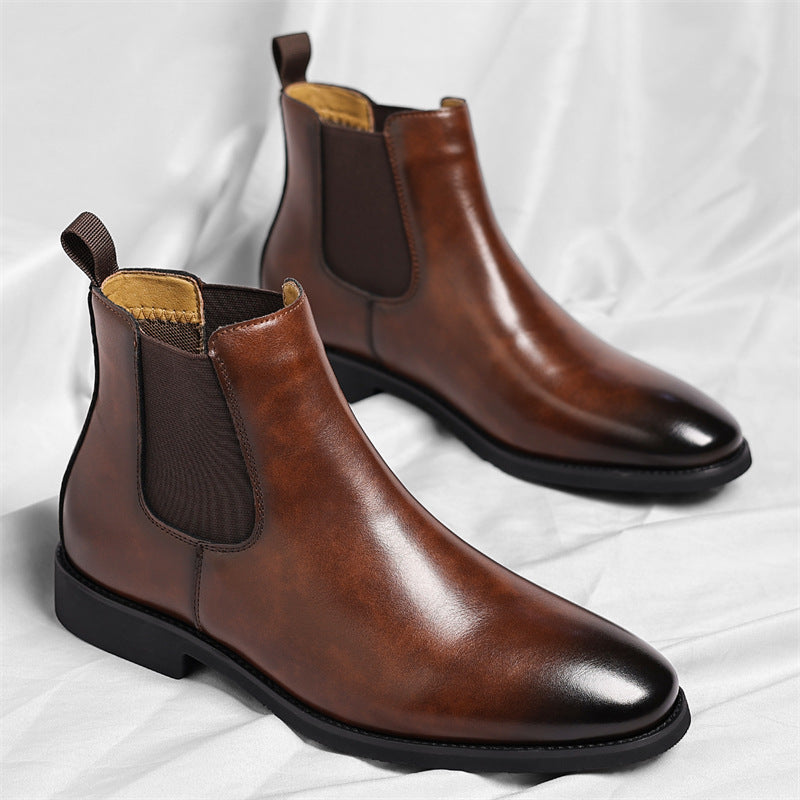Klassische Herren-Chelsea-Boots im Retro-Stil