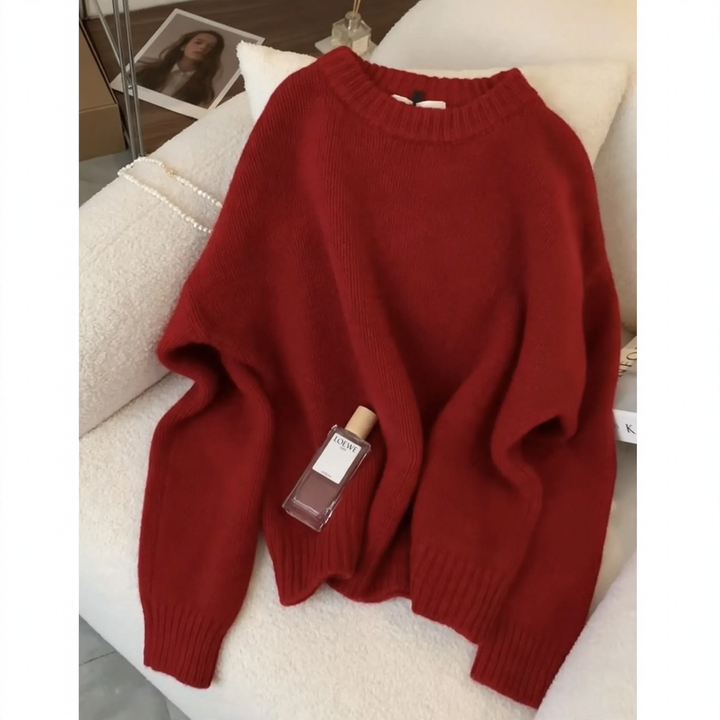 Eleganter Strickpullover in Vintage-Optik