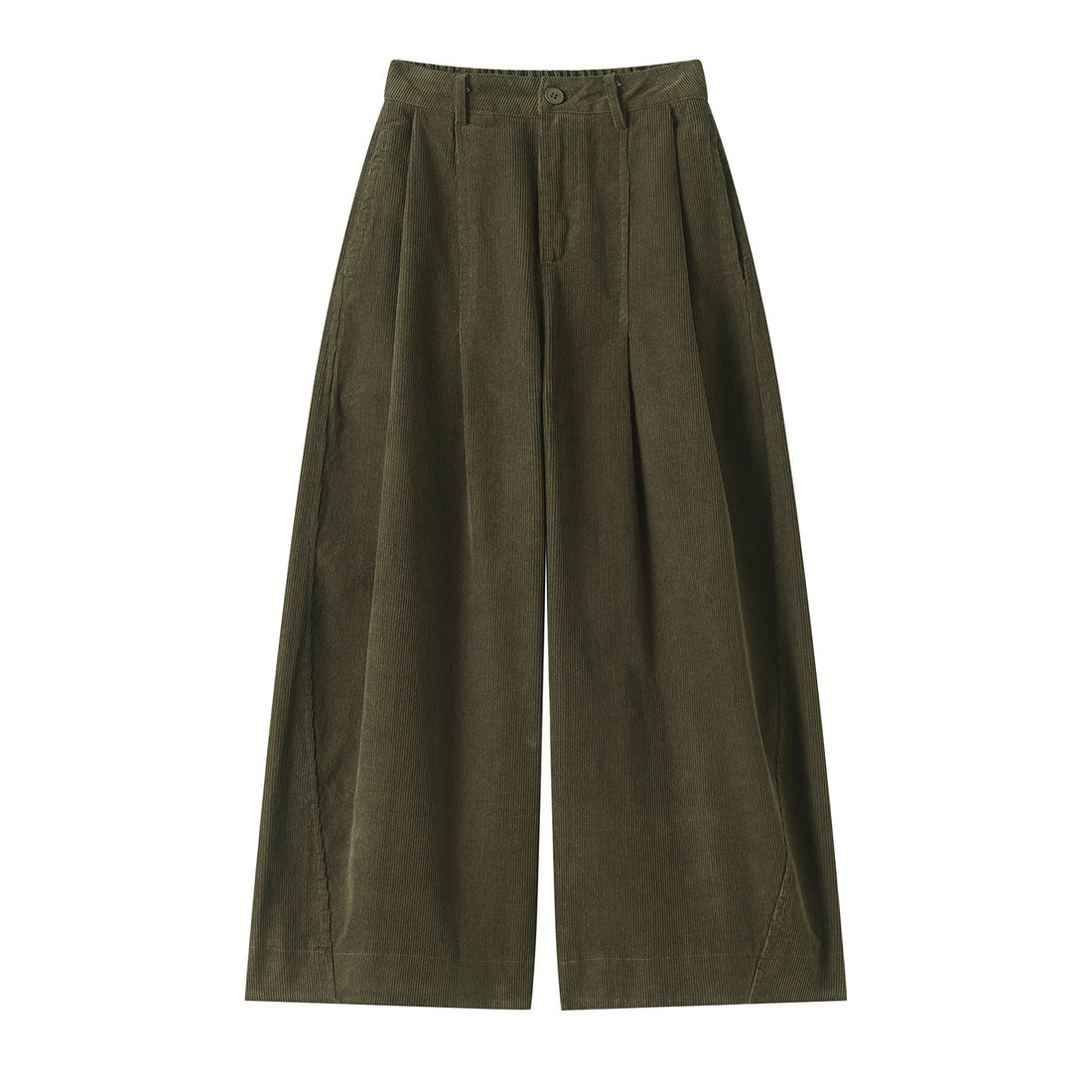 Kord-Hose, gerade geschnitten, 7/8-Länge