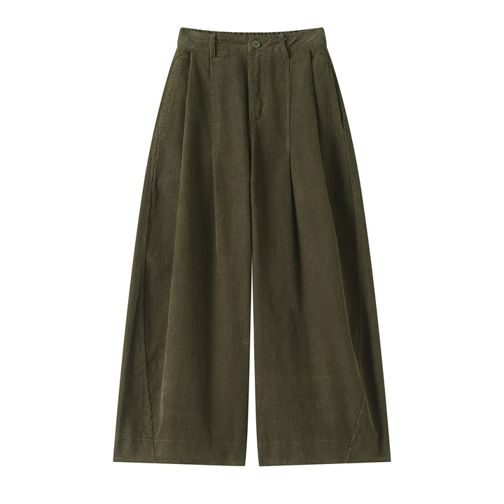 Kord-Hose, gerade geschnitten, 7/8-Länge