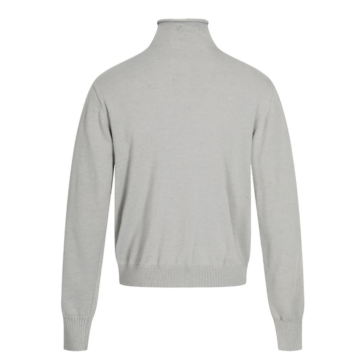 Unisex-Strickpullover, Oversize, Stehkragen