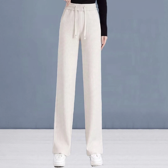 Cord-Hose für Damen, Karottenform, gefüttert
