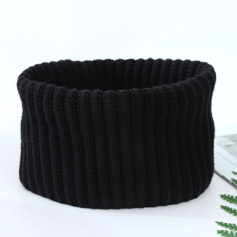 Gestrickter Halswärmer aus Wolle