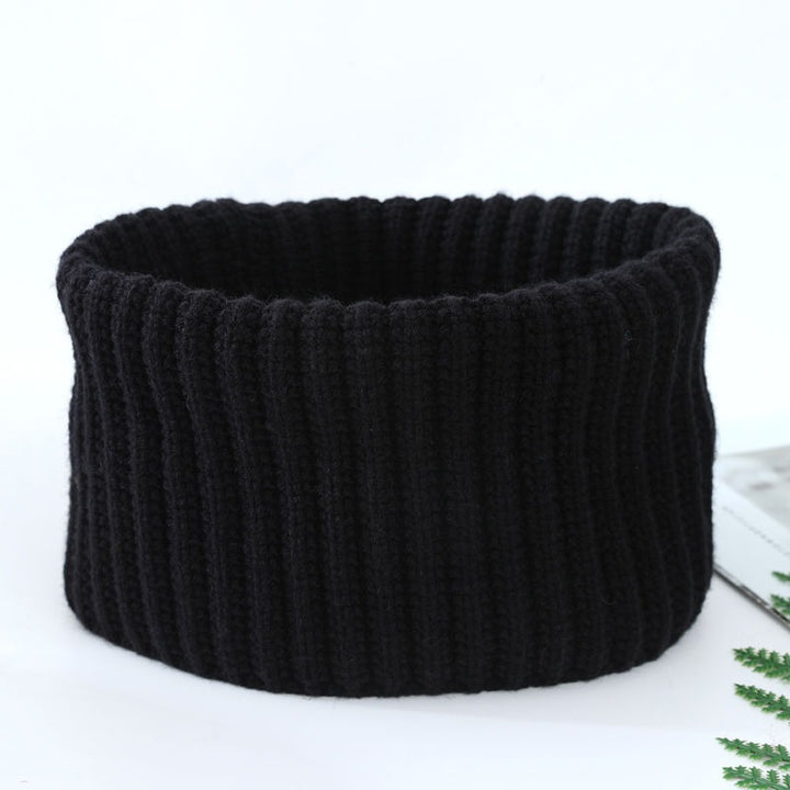 Gestrickter Halswärmer aus Wolle