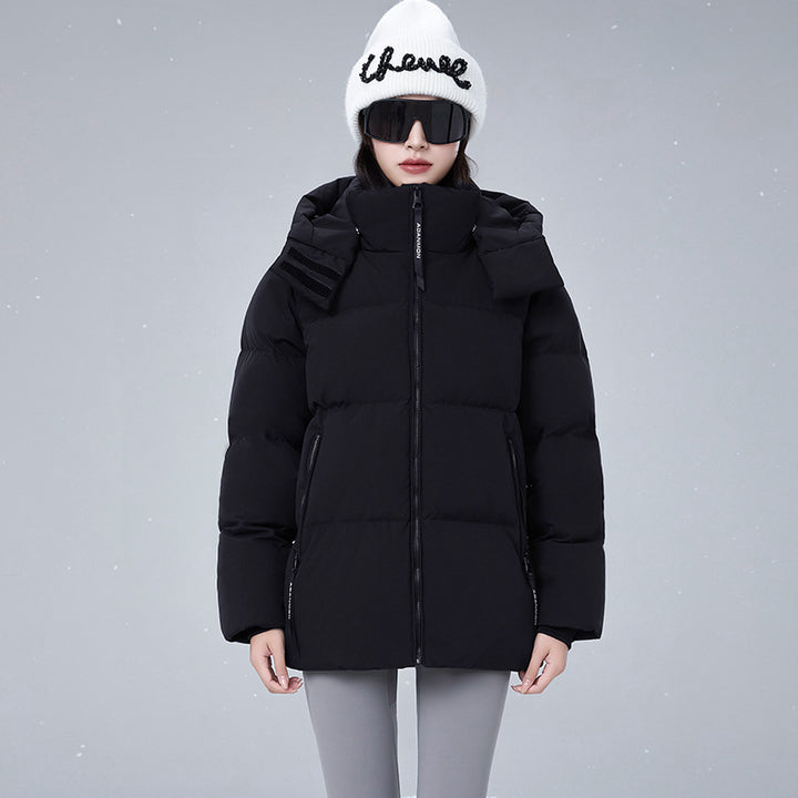 Kurze, extra dicke Daunenjacke für Damen