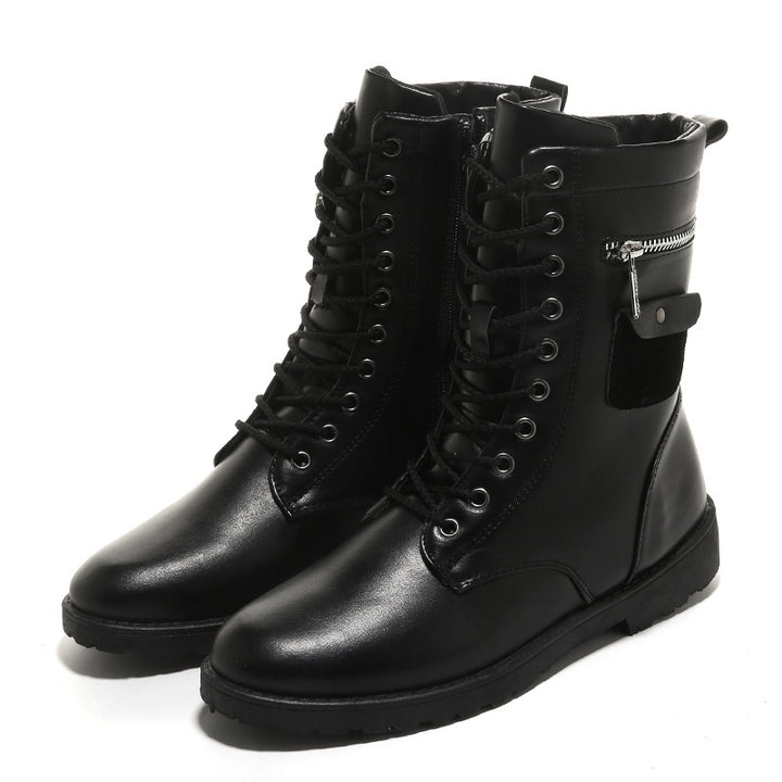 Modische Herren-Stiefel, gefüttert