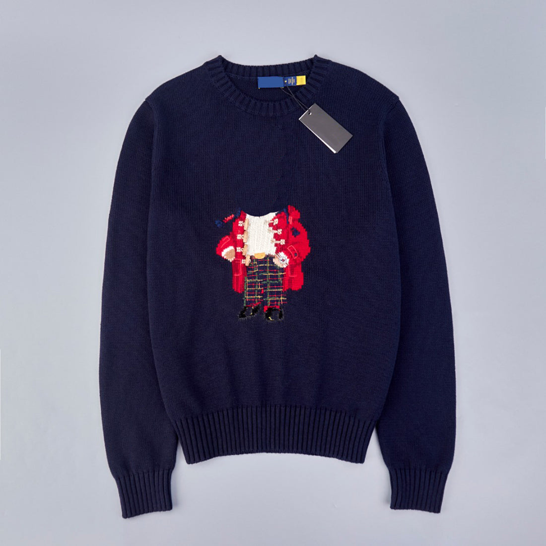 Damen-Weihnachtspullover mit Cartoon-Motiv