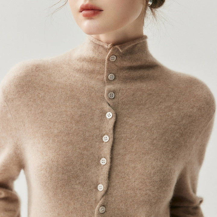 Damen-Strickjacke mit weichem Griff