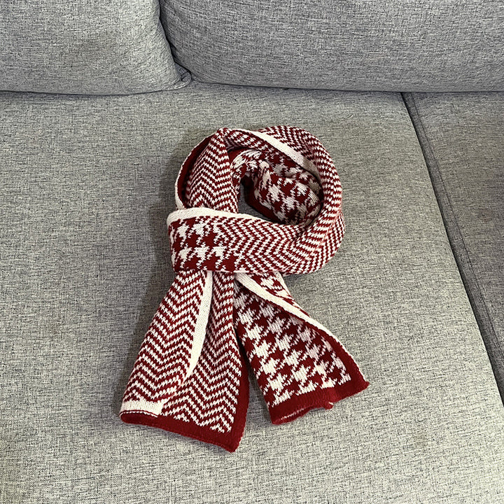 Warmer Strickschal für Damen und Herren