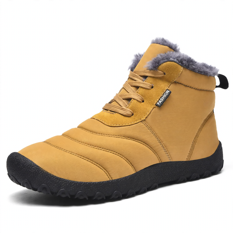 Herren-Winterstiefel, gefüttert, zum Hineinschlüpfen