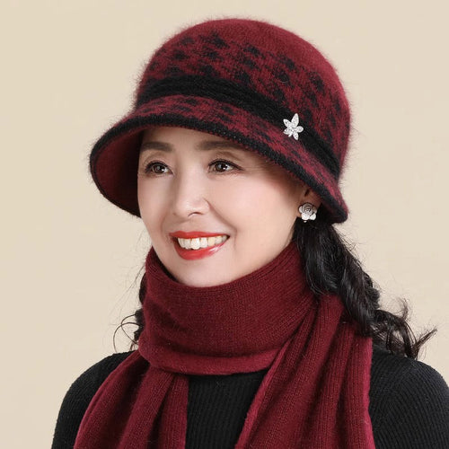 Strickmütze für Damen, warmes Winter-Accessoire
