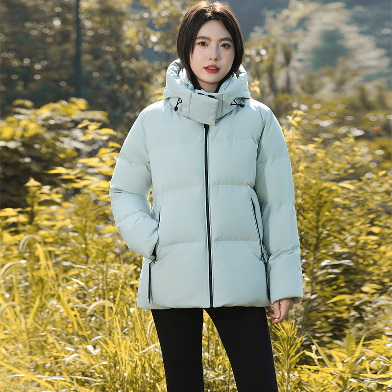 Kurze, extra dicke Daunenjacke für Damen