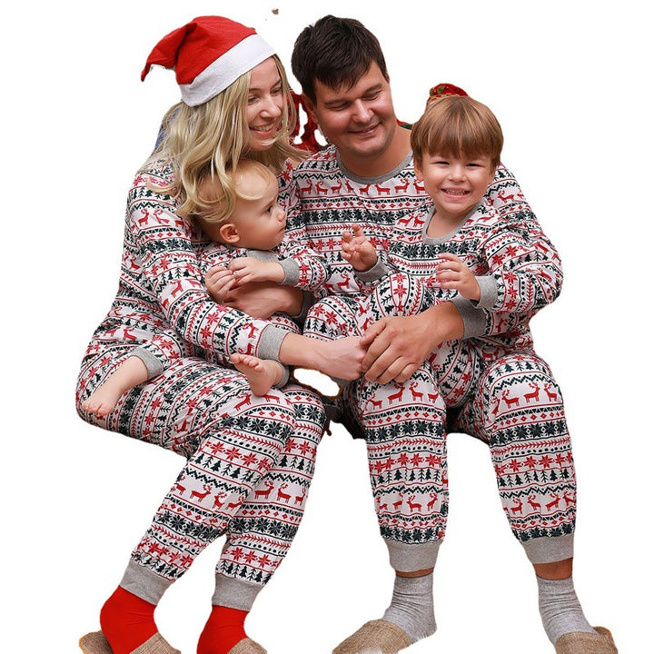 Weihnachts-Familien-Schlafanzug-Set