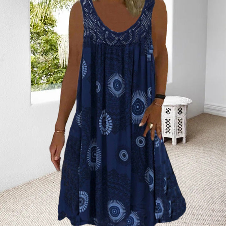 Echoarchiv | Ärmeloses Plus-Size Sommerkleid