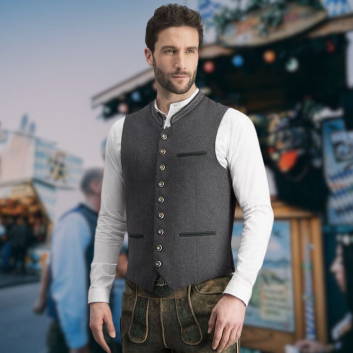 Stylische und einzigartige Trachtenweste – Marzano