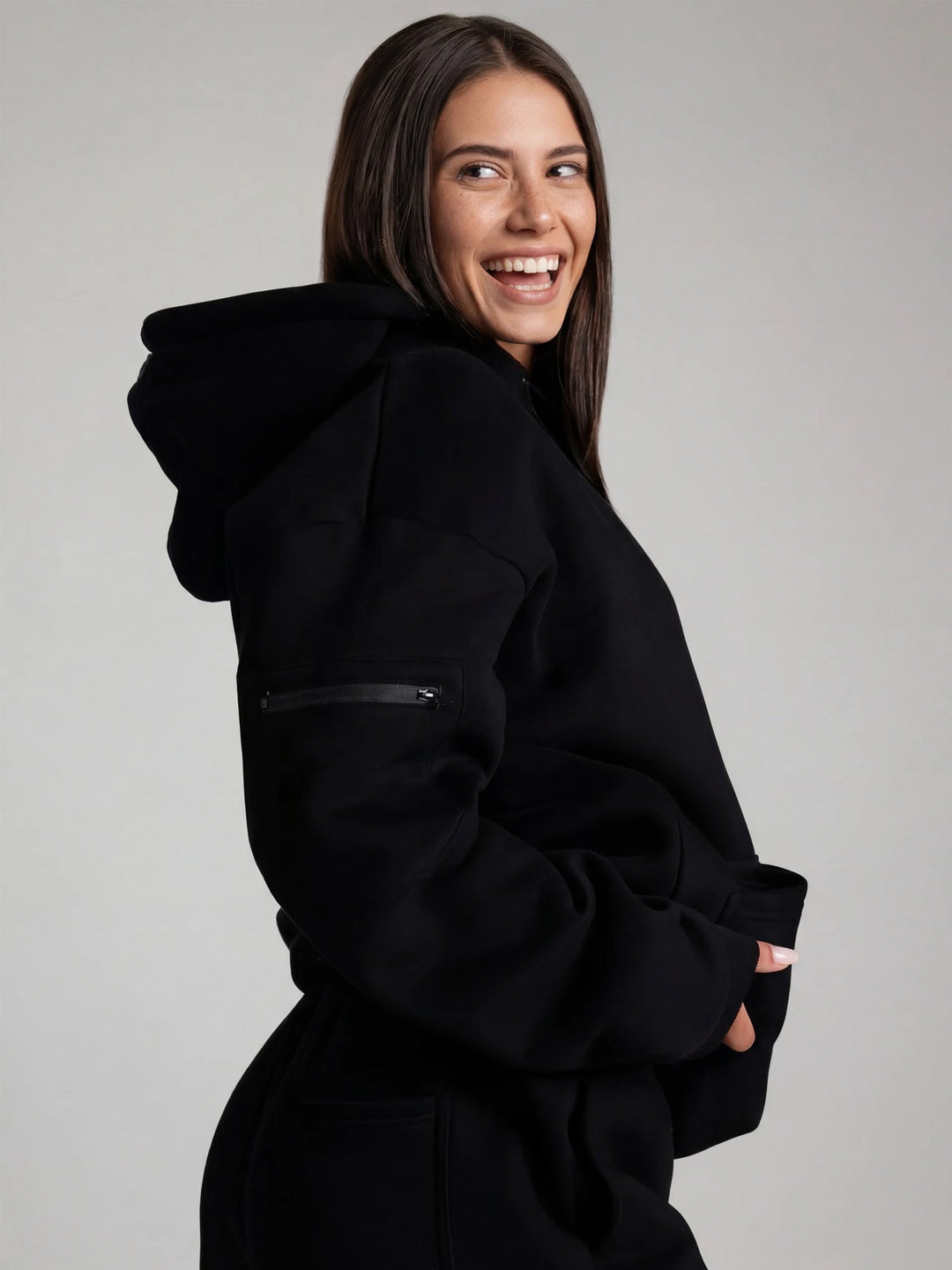 H&H Airplane Mode Travel Hoodie – Auréline
