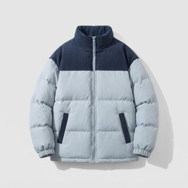 Damen Modische Daunenjacke mit hohem Kragen Echo Archiv