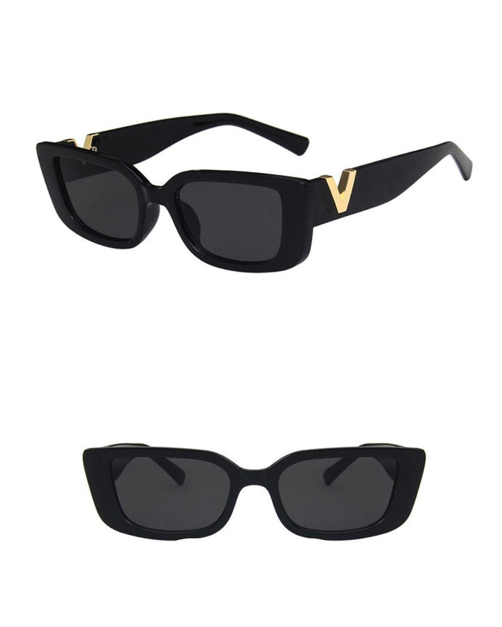 Echoarchiv | Weinlese Sonnenbrille Trendy Sonnenbrille für Einen Stilvollen Look