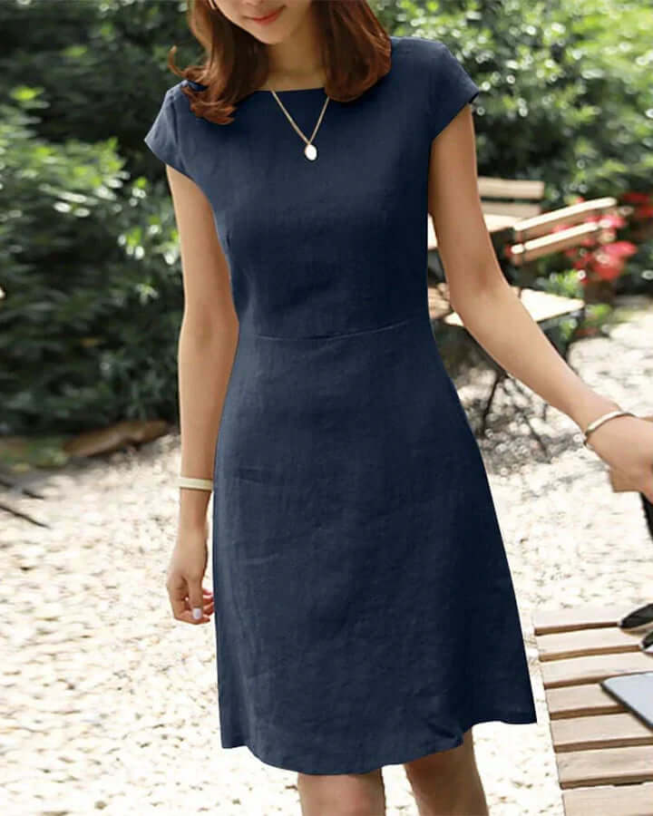 Echoarchiv | Sommerkleid mit Zarten Ärmeln