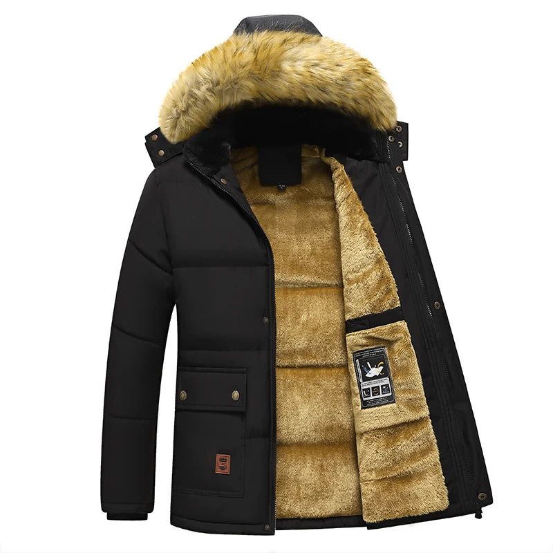 Echoarchiv | Herren Parka Wintergefüttert