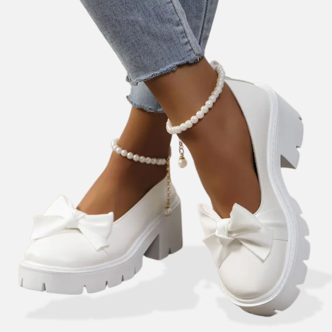 Echoarchiv | Damen Plattform Loafers Schuhe